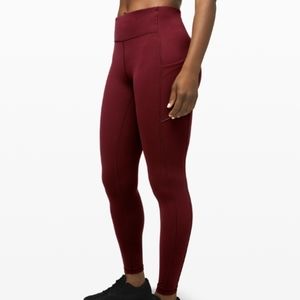 Lululemon Speed Up MR Full On Luxtreme Tight 28"